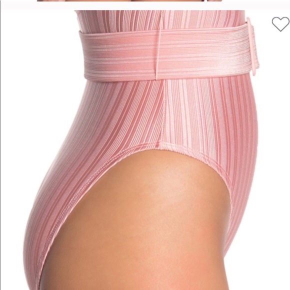 Bikini Lab Luster Ribbed One Piece - Picture 3 of 11